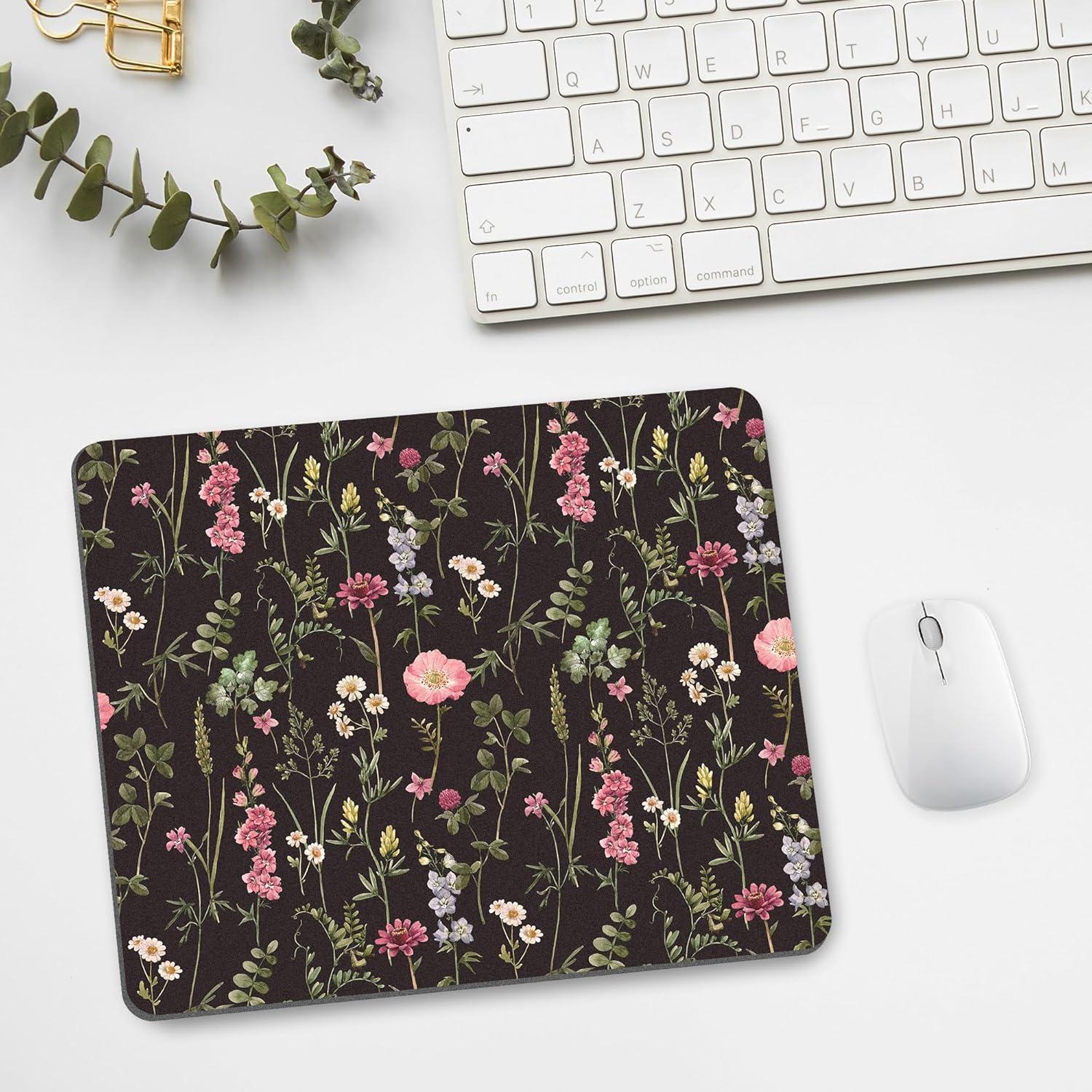 Alfombrilla de Ratón Rosa Oyanx1 24x20 cm Lavable Decorativa