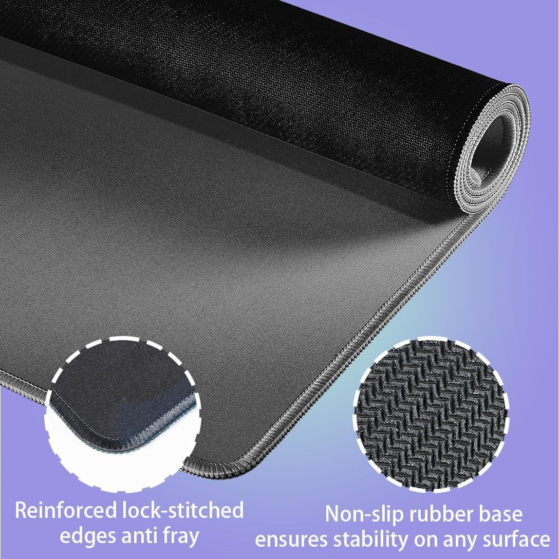 Alfombrilla de Ratón XXL Knseva 80x40 cm Antideslizante