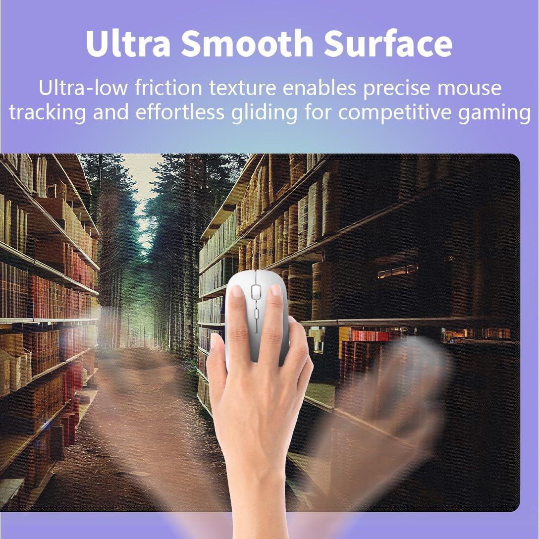 Alfombrilla de Ratón XXL Knseva 80x40 cm Antideslizante