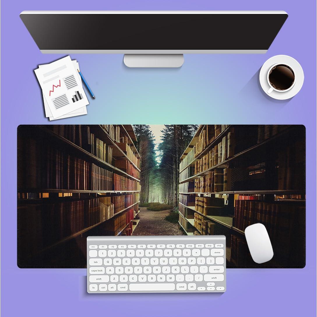 Alfombrilla de Ratón XXL Knseva 80x40 cm Antideslizante