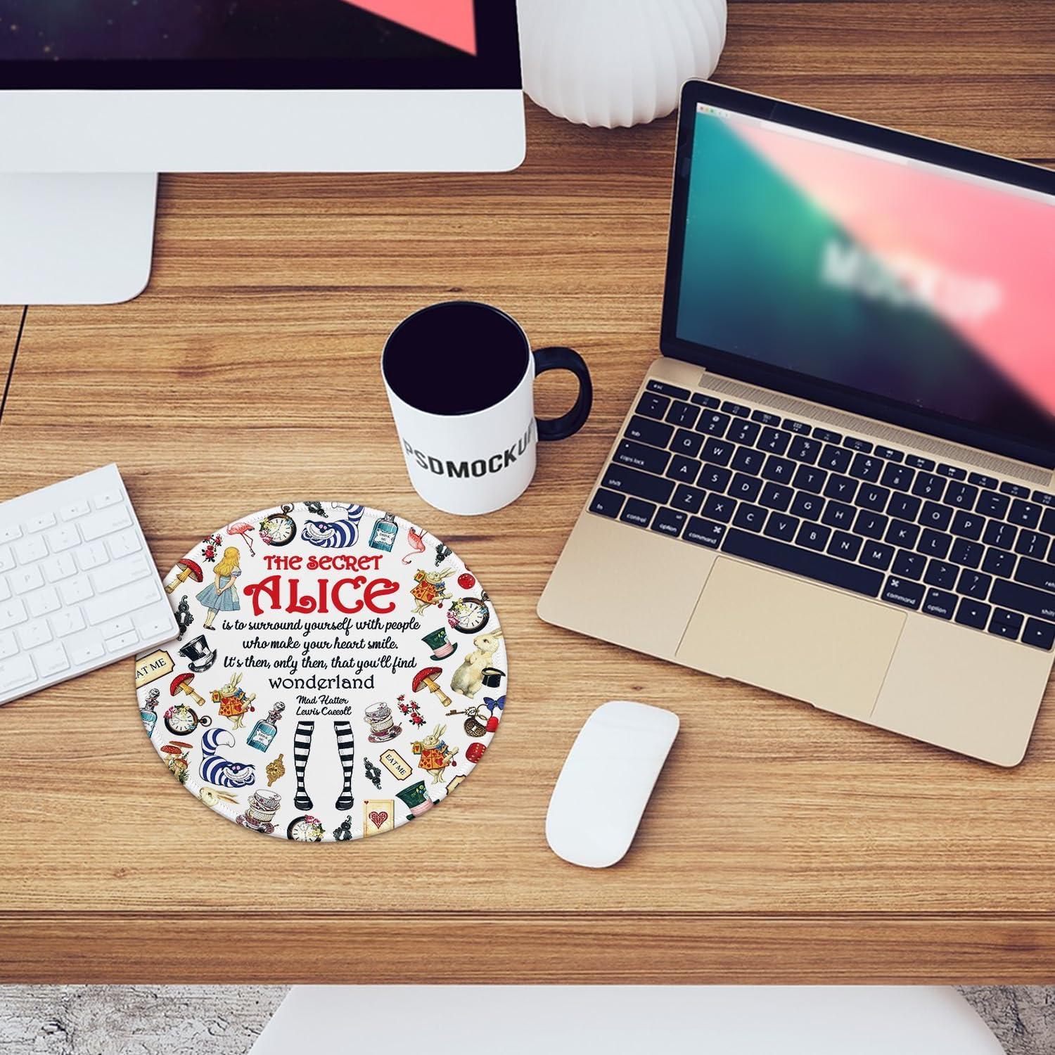 Alfombrilla de Ratón Redonda XKZGSZB 22.1 cm Antideslizante