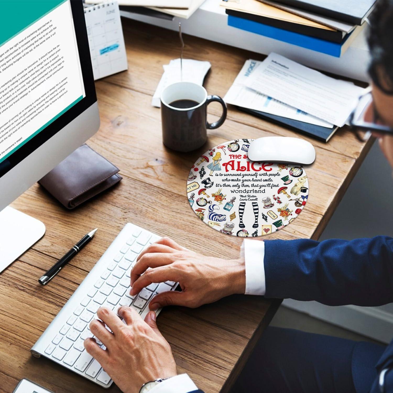 Alfombrilla de Ratón Redonda XKZGSZB 22.1 cm Antideslizante