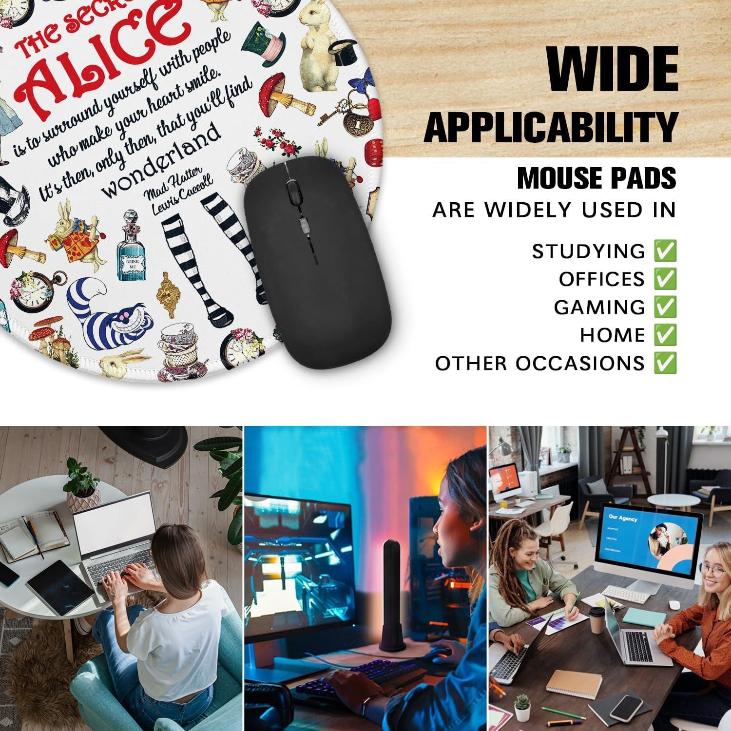 Alfombrilla de Ratón Redonda XKZGSZB 22.1 cm Antideslizante