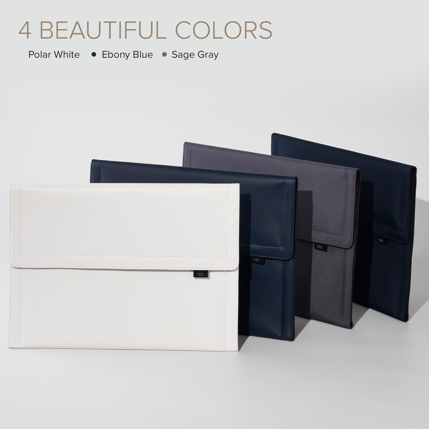 Funda Protectora Magnética POUT 4-en-1 para Laptop 38-40 cm