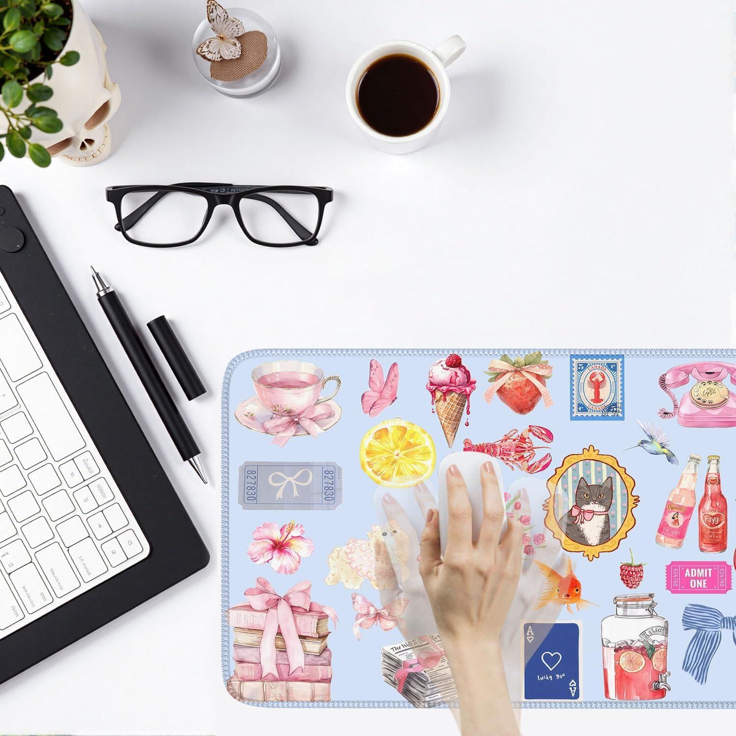 Alfombrilla de Escritorio Nasdalgias Retro 80x40cm Antideslizante