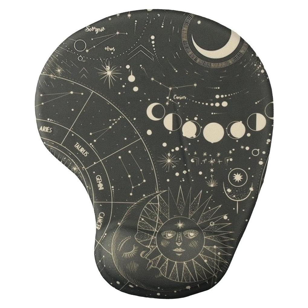 Alfombrilla de Ratón Vintage Moon Dohobby con Soporte Ergonómico