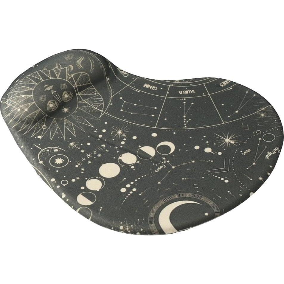 Alfombrilla de Ratón Vintage Moon Dohobby con Soporte Ergonómico