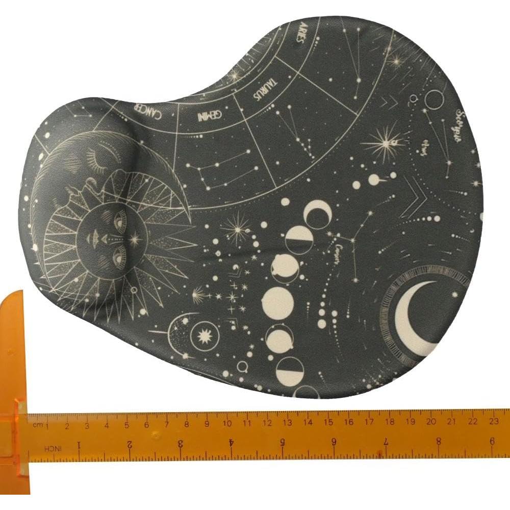 Alfombrilla de Ratón Vintage Moon Dohobby con Soporte Ergonómico