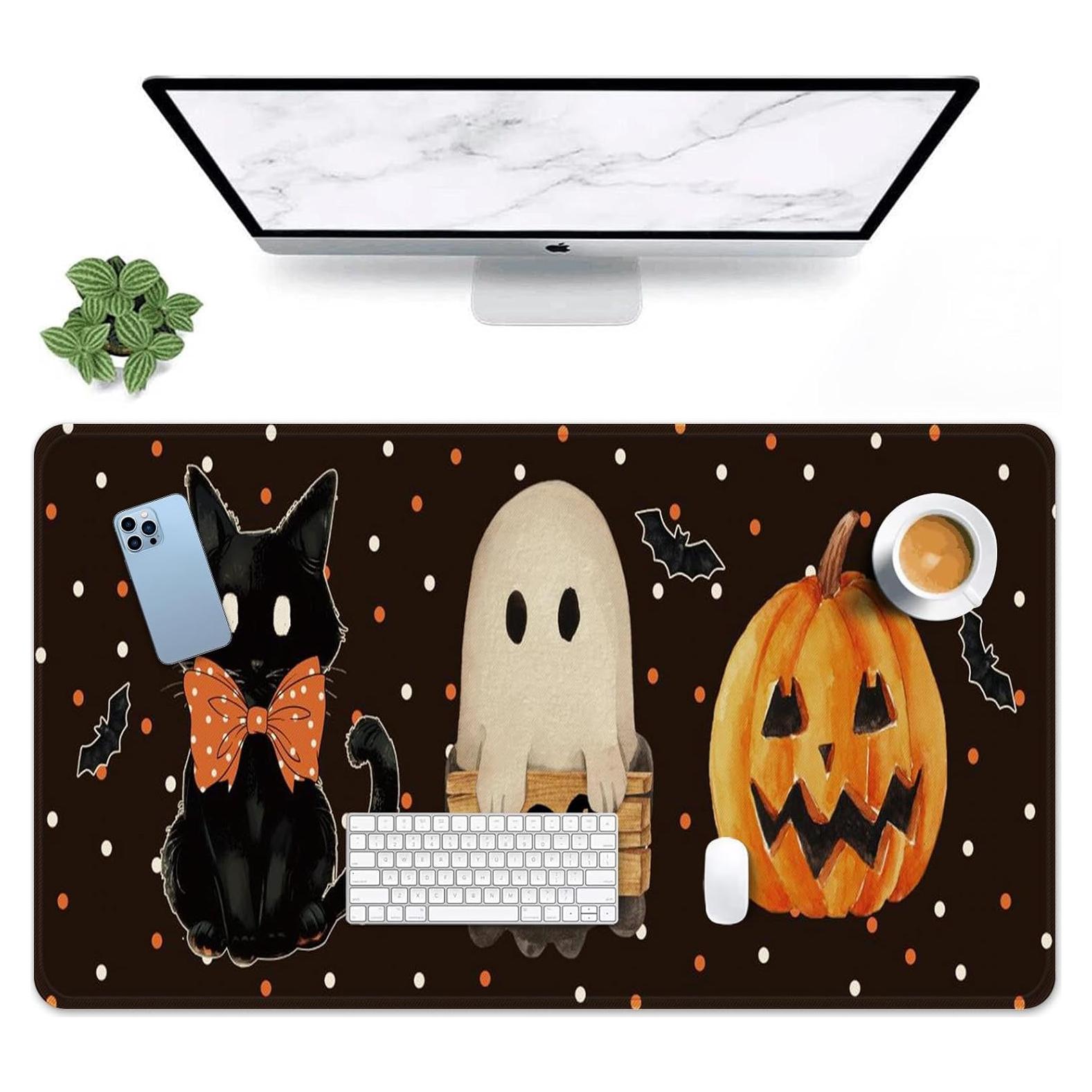 Alfombrilla de Ratón Grande Arttown Halloween 80 x 40 cm Antideslizante