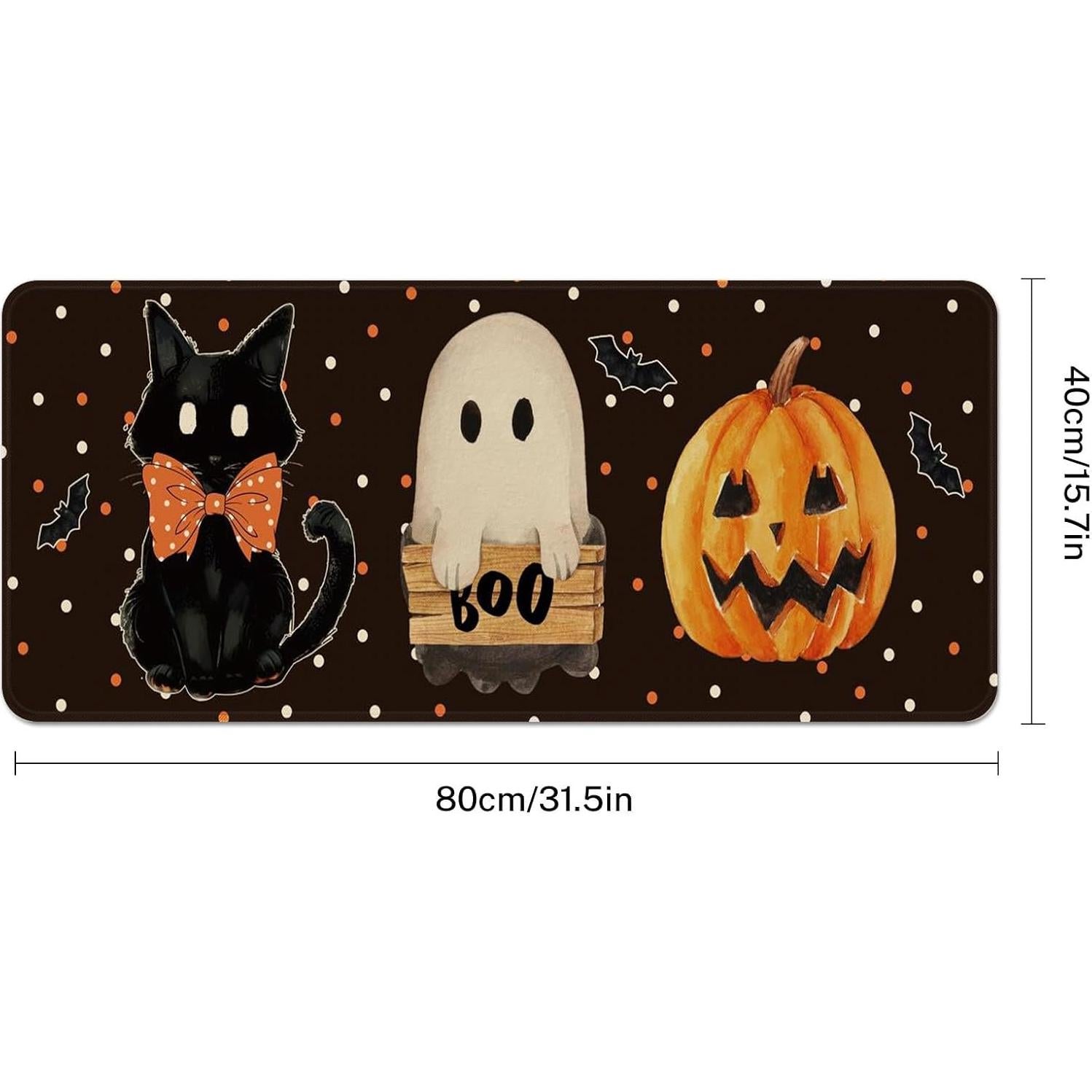 Alfombrilla de Ratón Grande Arttown Halloween 80 x 40 cm Antideslizante