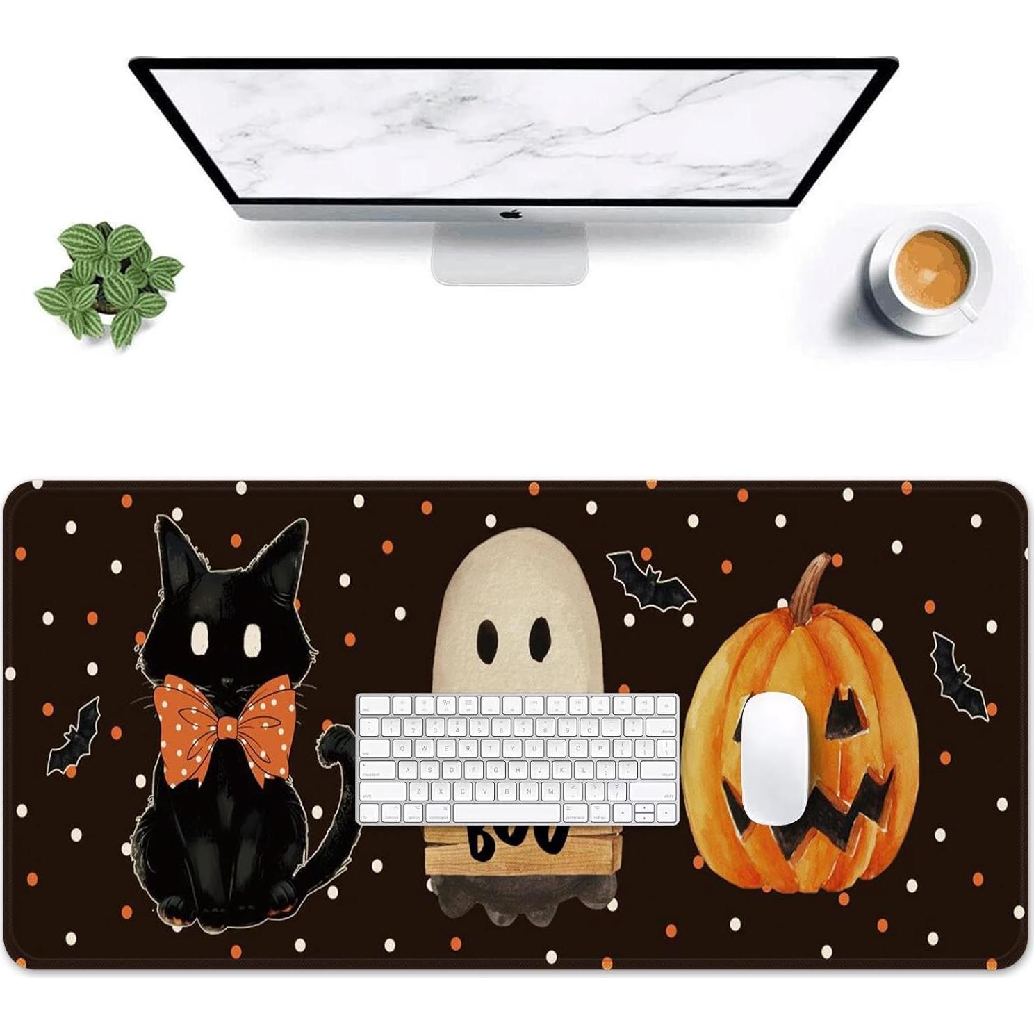 Alfombrilla de Ratón Grande Arttown Halloween 80 x 40 cm Antideslizante
