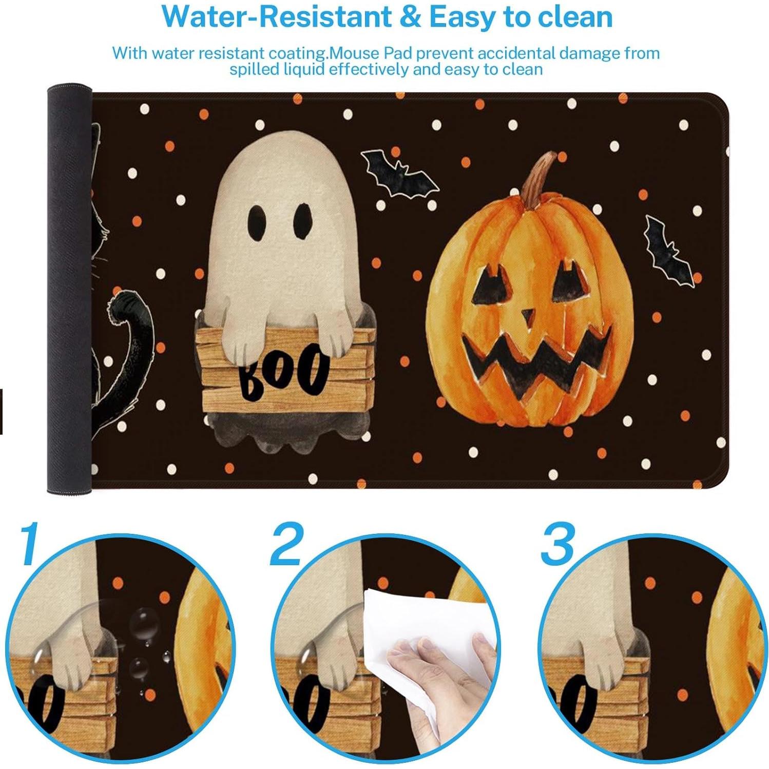 Alfombrilla de Ratón Grande Arttown Halloween 80 x 40 cm Antideslizante