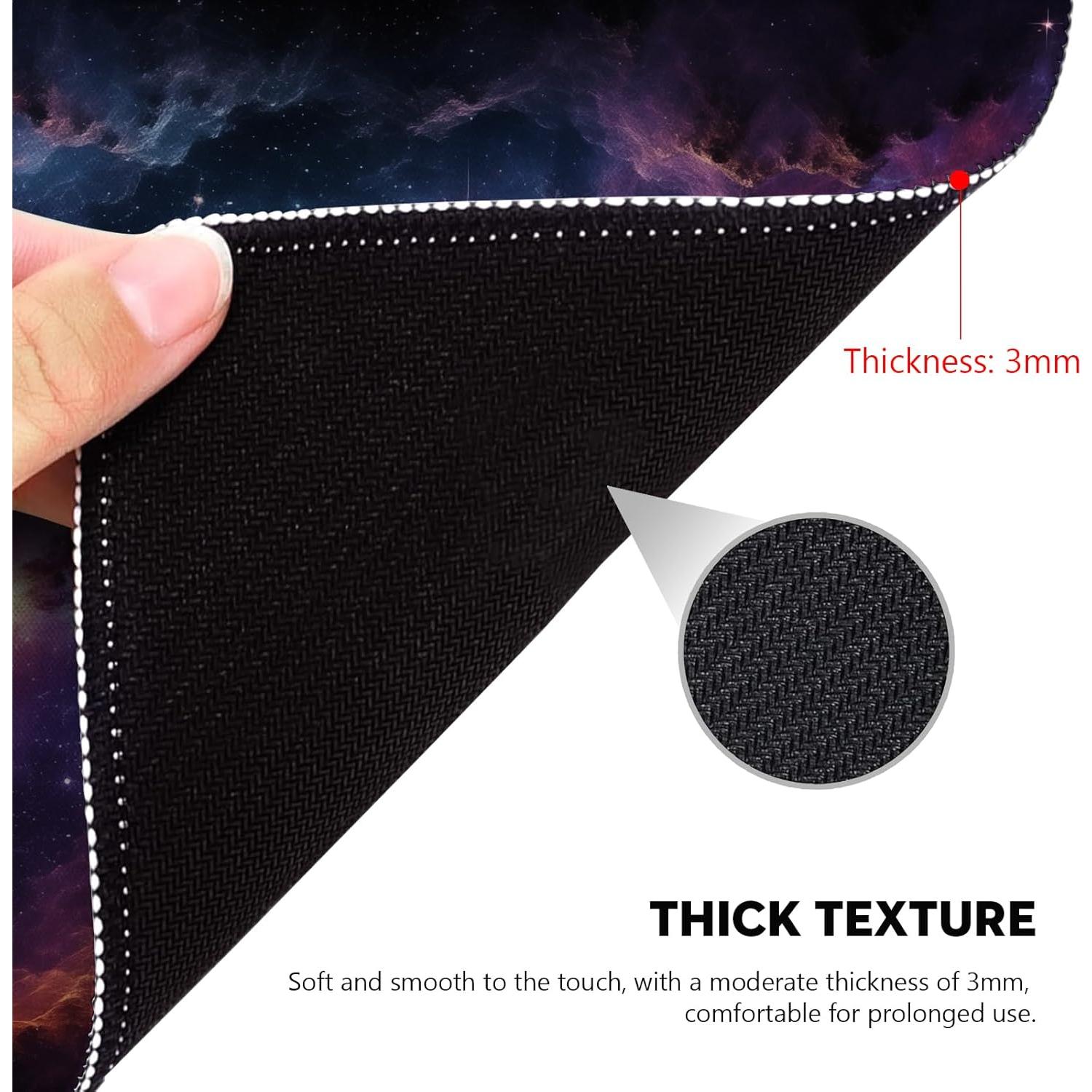 Alfombrilla de Ratón Eiszuso Galáctica Nebulosa 25.9x21.1cm