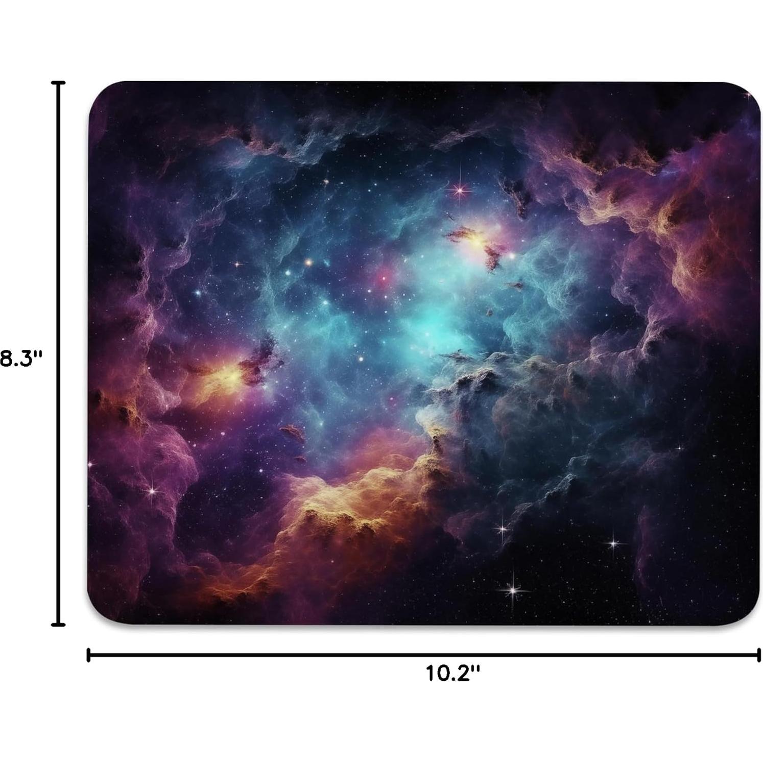 Alfombrilla de Ratón Eiszuso Galáctica Nebulosa 25.9x21.1cm