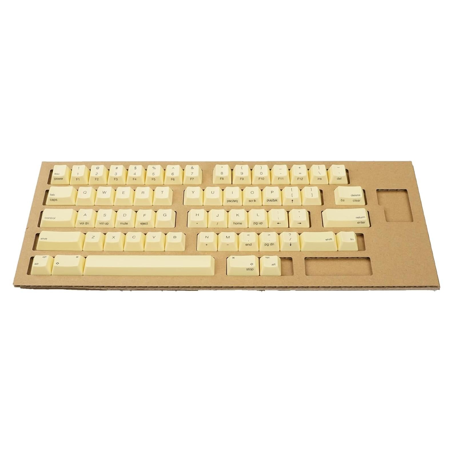 Juego de teclas PBT Diente de león 60 teclas HHKB Professional
