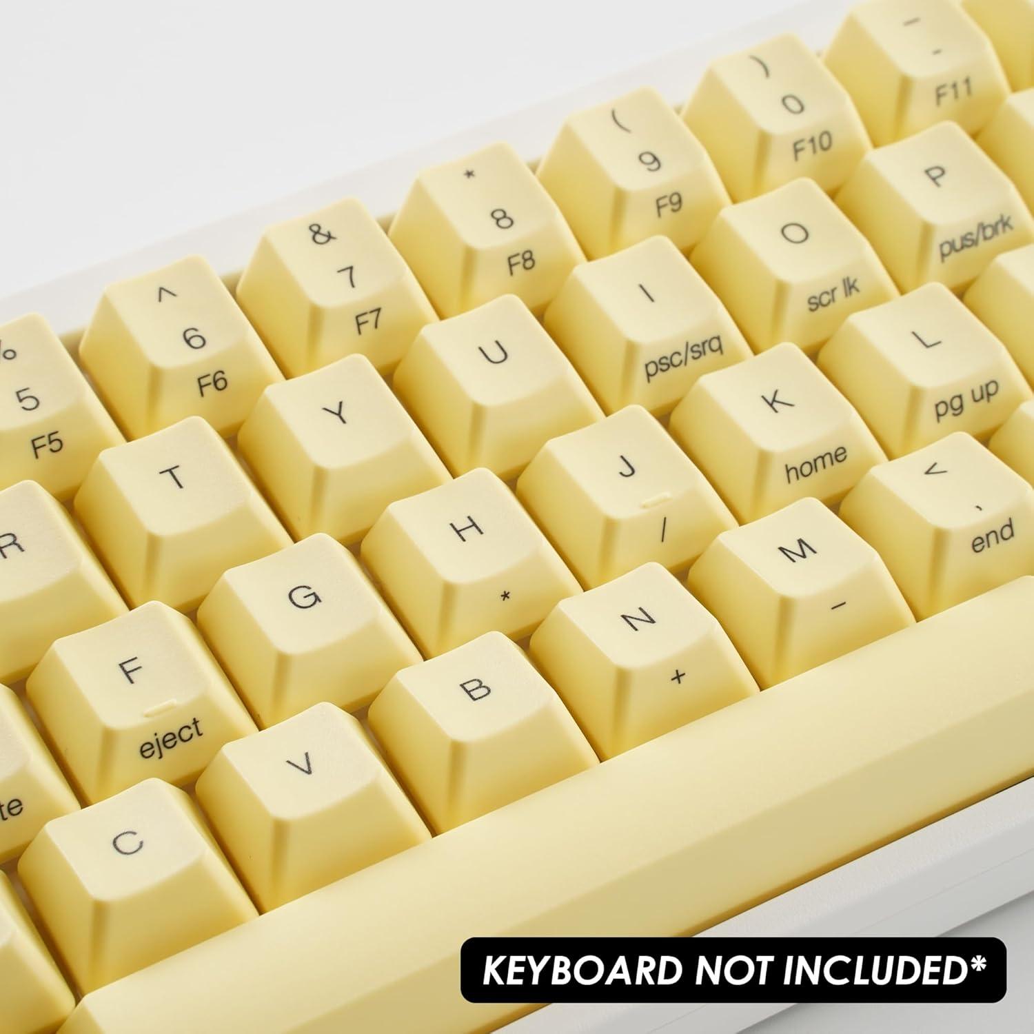 Juego de teclas PBT Diente de león 60 teclas HHKB Professional