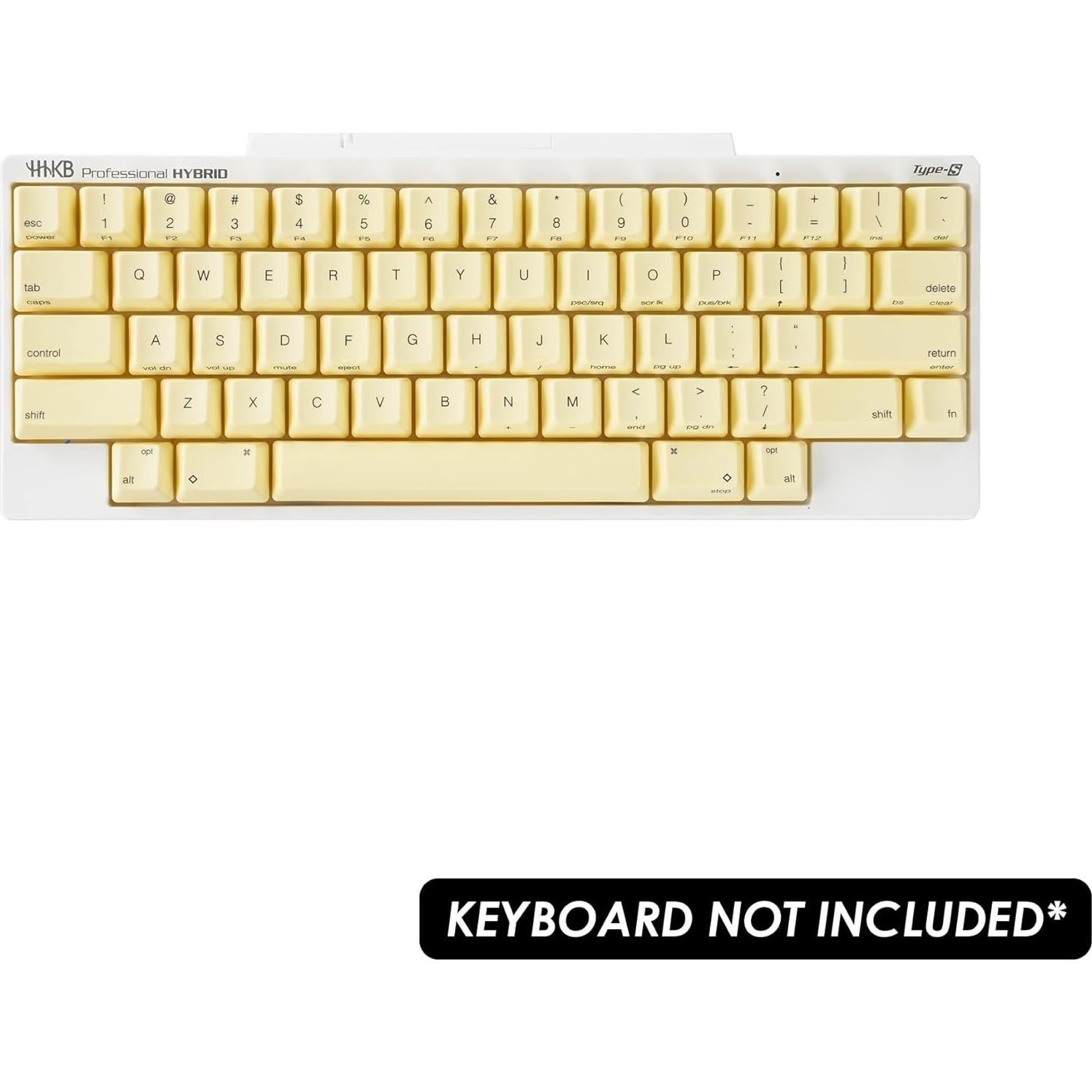 Juego de teclas PBT Diente de león 60 teclas HHKB Professional