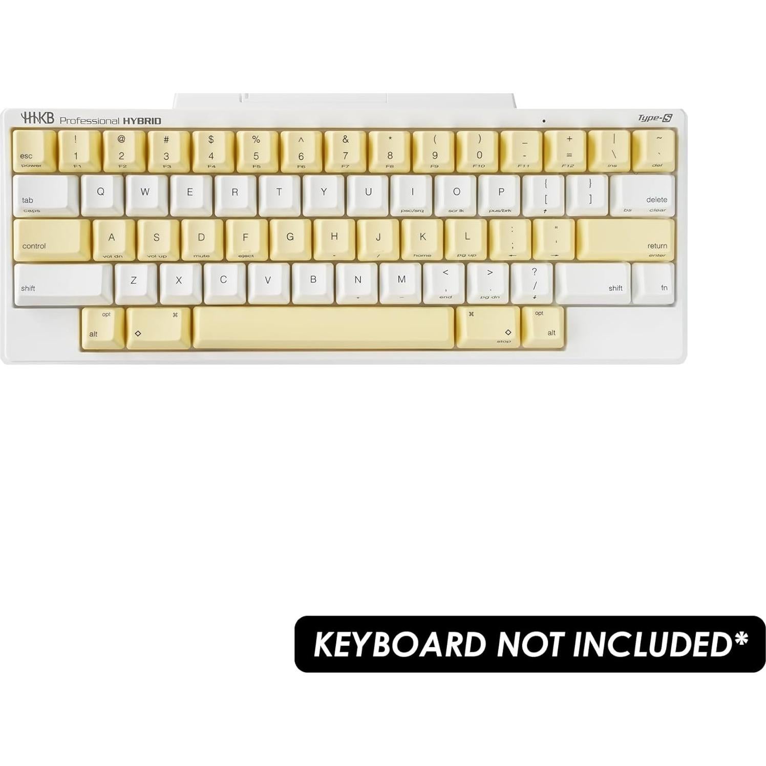 Juego de teclas PBT Diente de león 60 teclas HHKB Professional