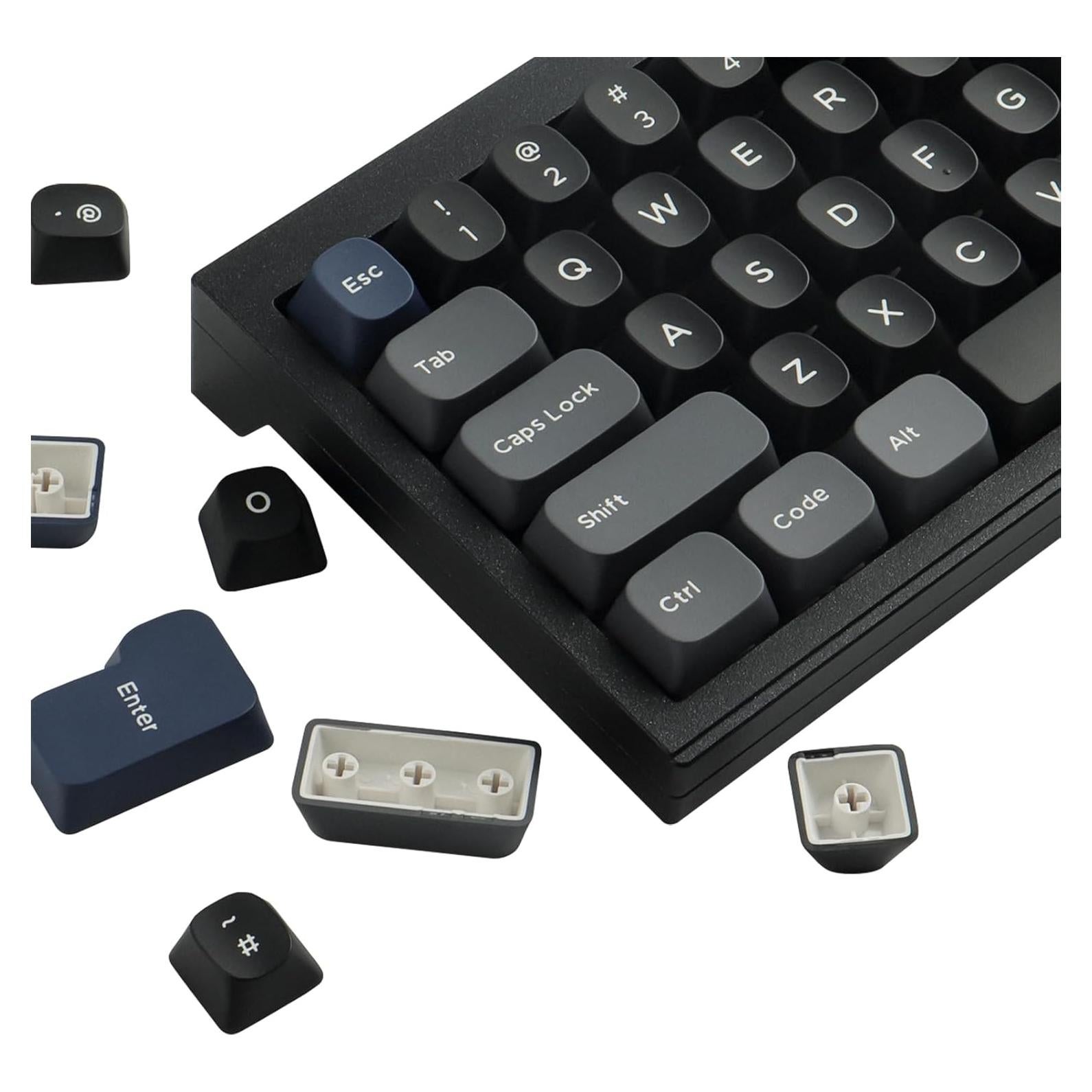 Conjunto de Teclas PBT 172 Unidades Hyekit YMK para Teclado Mecánico