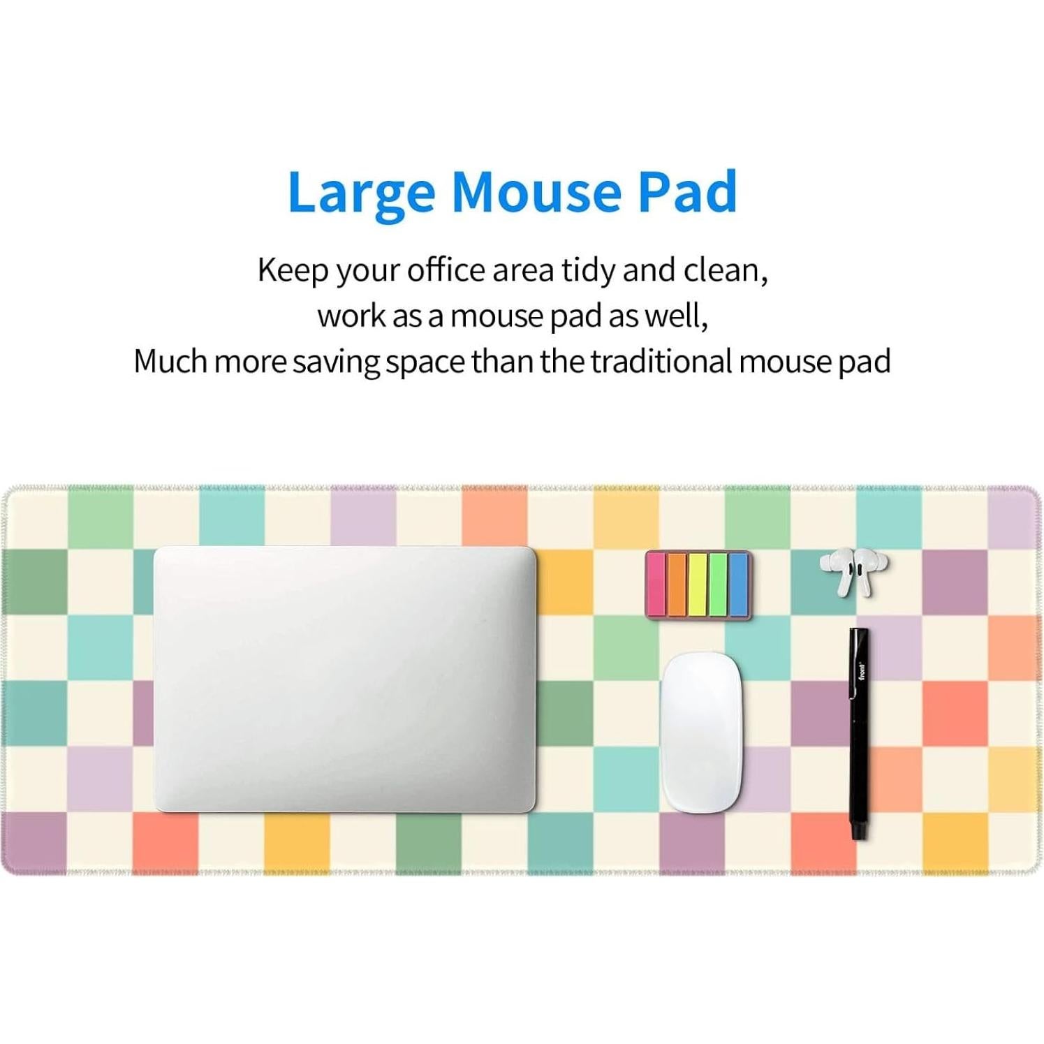 Alfombrilla de Ratón XL Cayiibe 80x30 cm Antideslizante