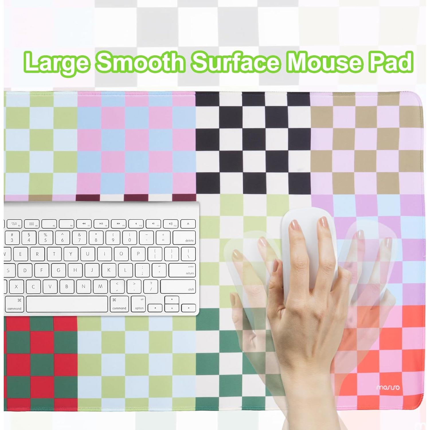 Almohadilla de Ratón Grande MOSISO 90x40 cm Antideslizante