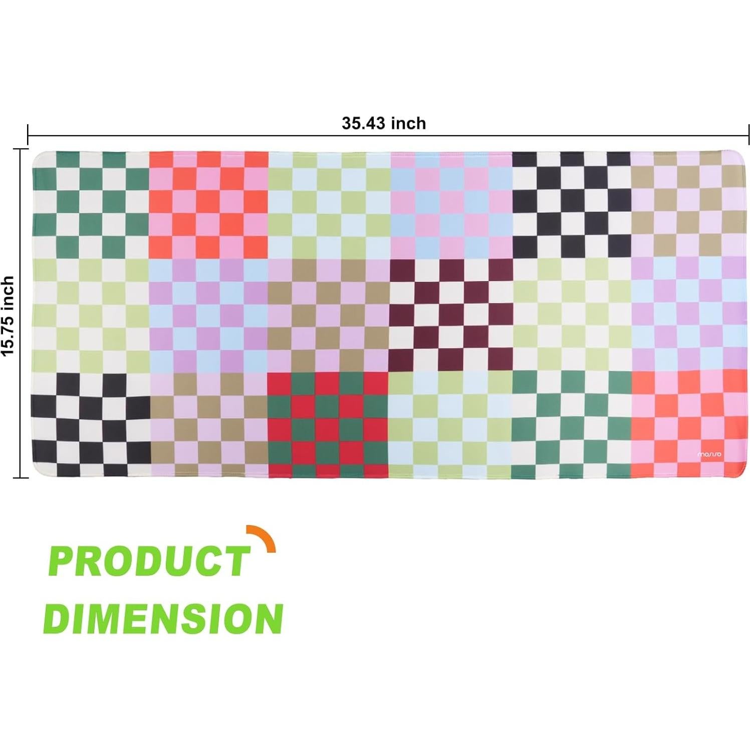 Almohadilla de Ratón Grande MOSISO 90x40 cm Antideslizante