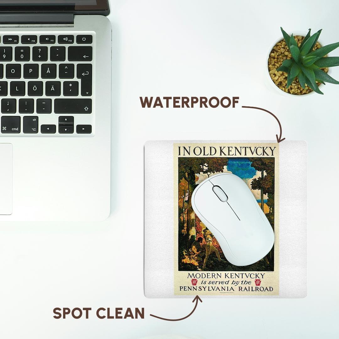 Alfombrilla para Ratón 3dRose Vintage Kentucky 20.32x20.32cm