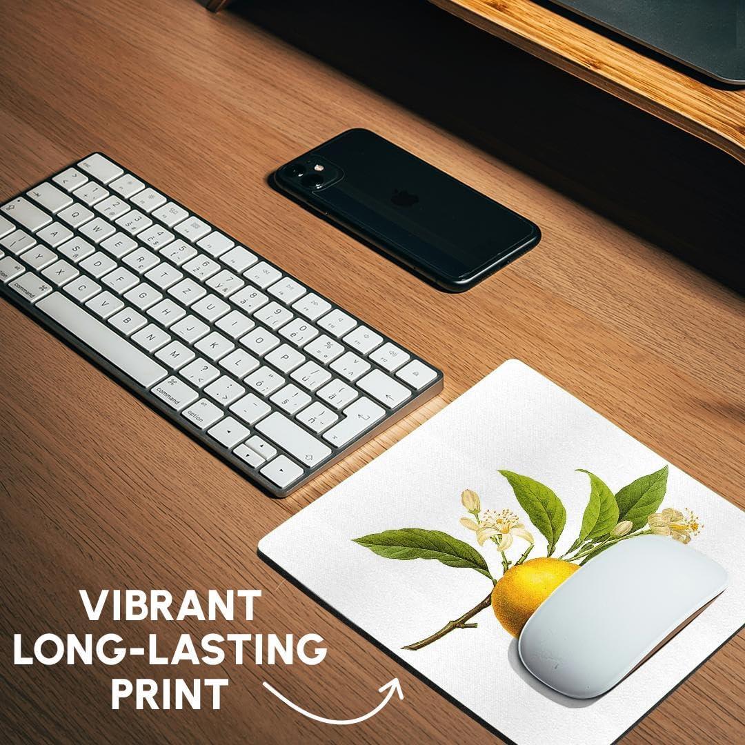 Alfombrilla de Ratón 3dRose Cuadrada Vintage Frutas