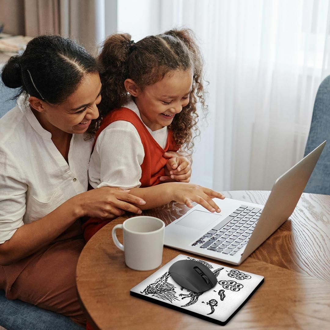 Alfombrilla para Ratón 3dRose Rana Vintage 20x20 cm