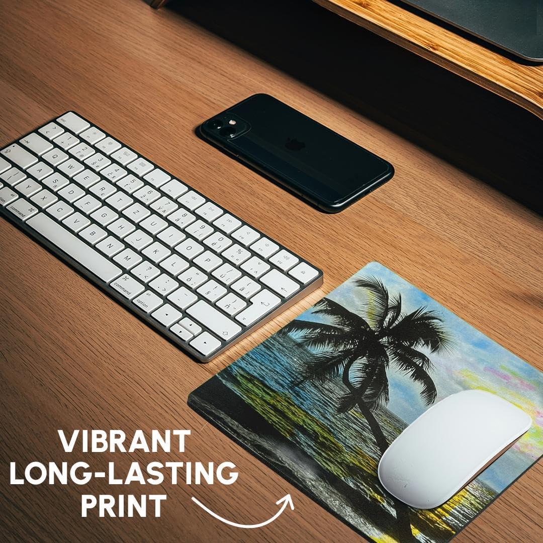 Alfombrilla para Ratón 3dRose Atardecer Honolulu 20x20 cm