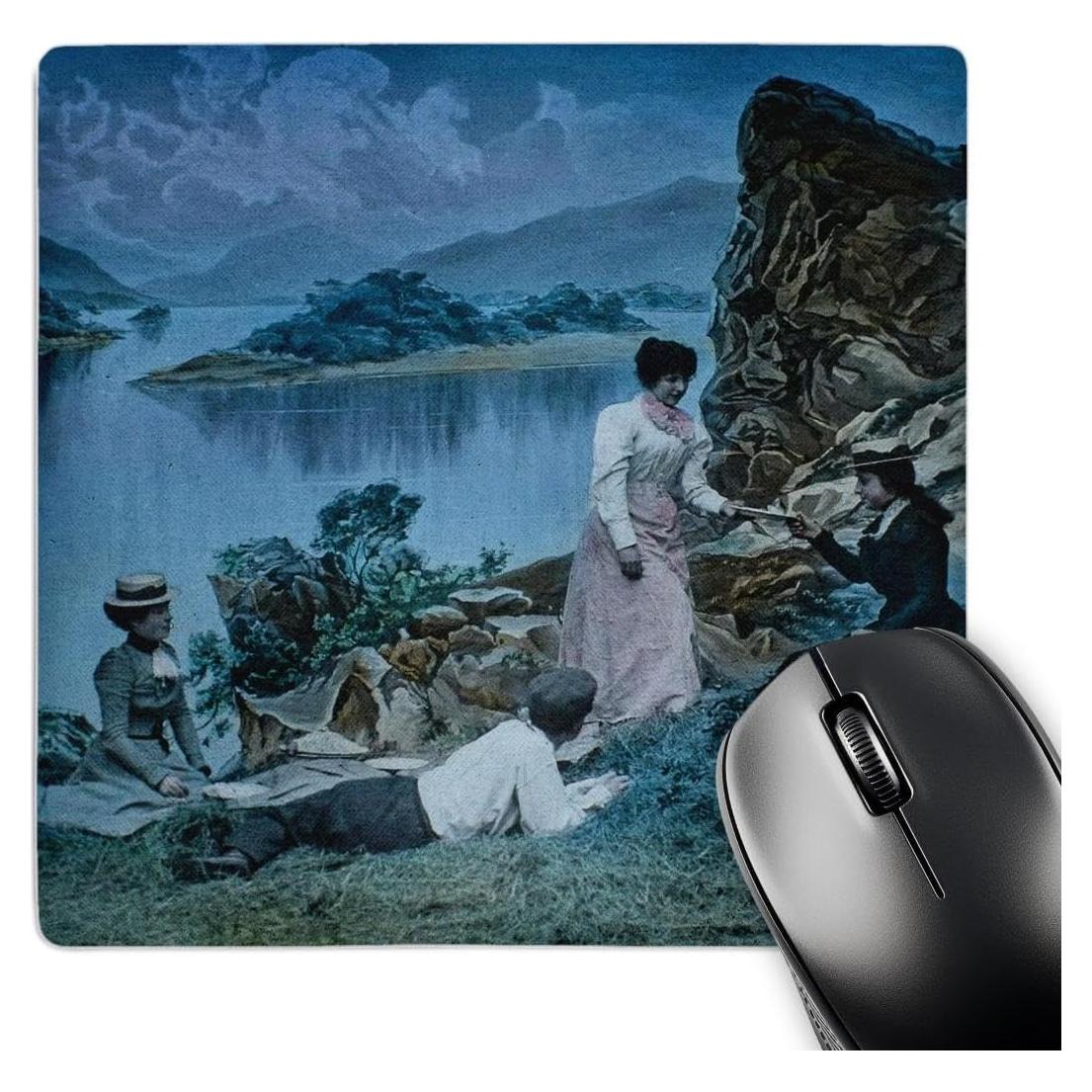 Alfombrilla para Ratón 3dRose Killarney Picnic Vintage 20.32cm