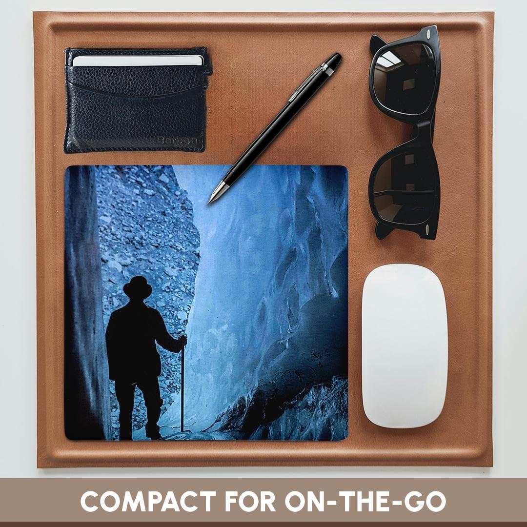 Alfombrilla para Ratón 3dRose Grotto Glaciar Bossons 20x20 cm