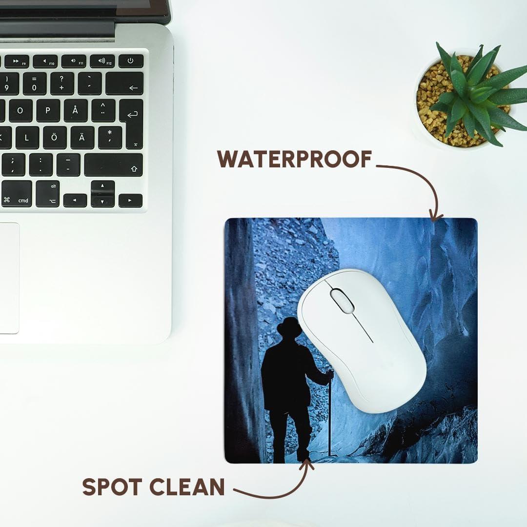 Alfombrilla para Ratón 3dRose Grotto Glaciar Bossons 20x20 cm