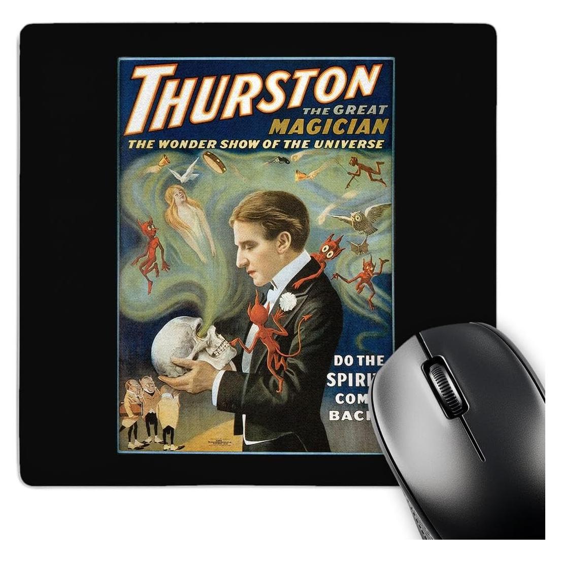 Alfombrilla para Ratón 3dRose Vintage Mago 20.32x20.32cm