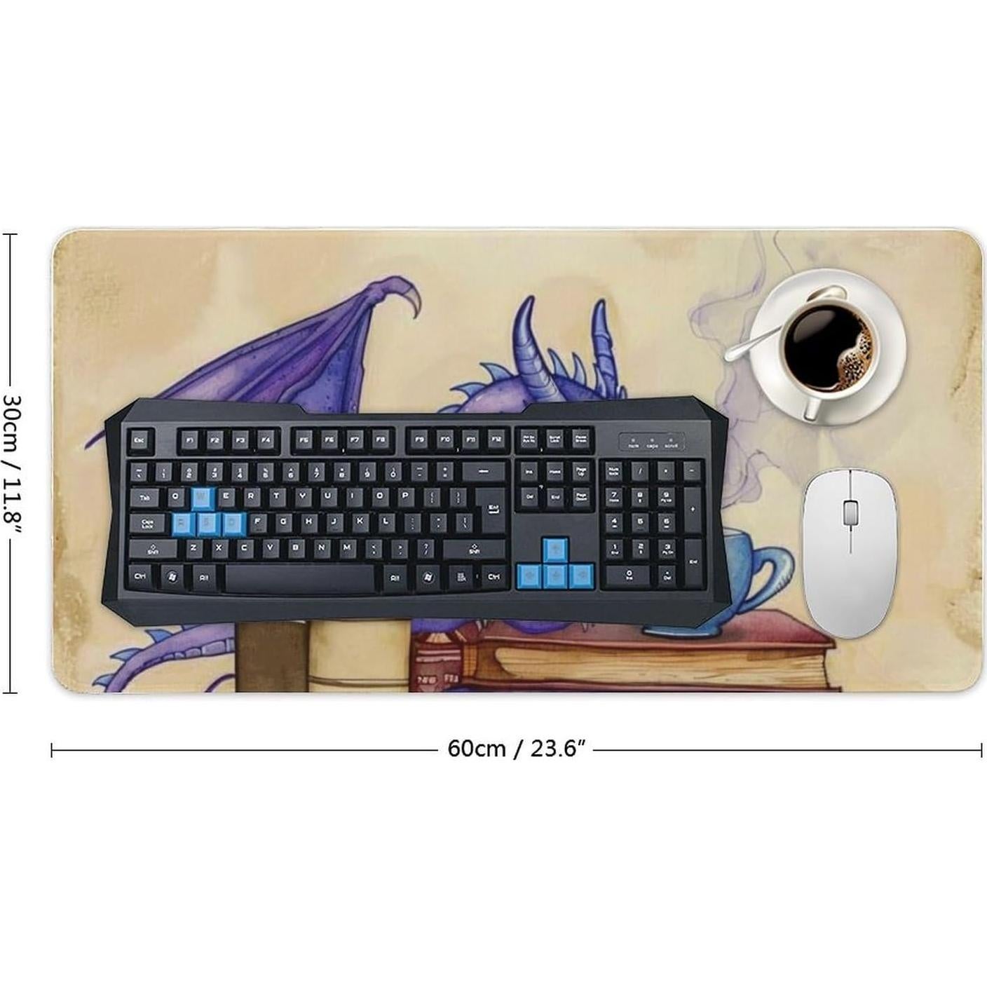 Alfombrilla de Escritorio Grande PailailaiNest Dragón 30x60cm