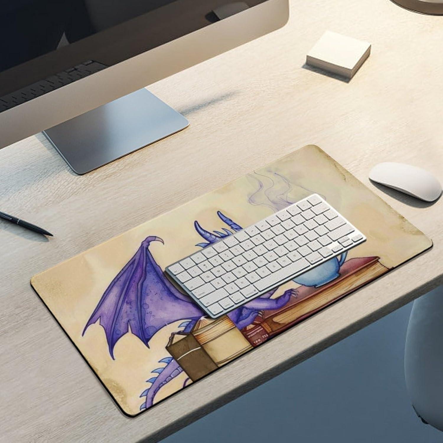 Alfombrilla de Escritorio Grande PailailaiNest Dragón 30x60cm