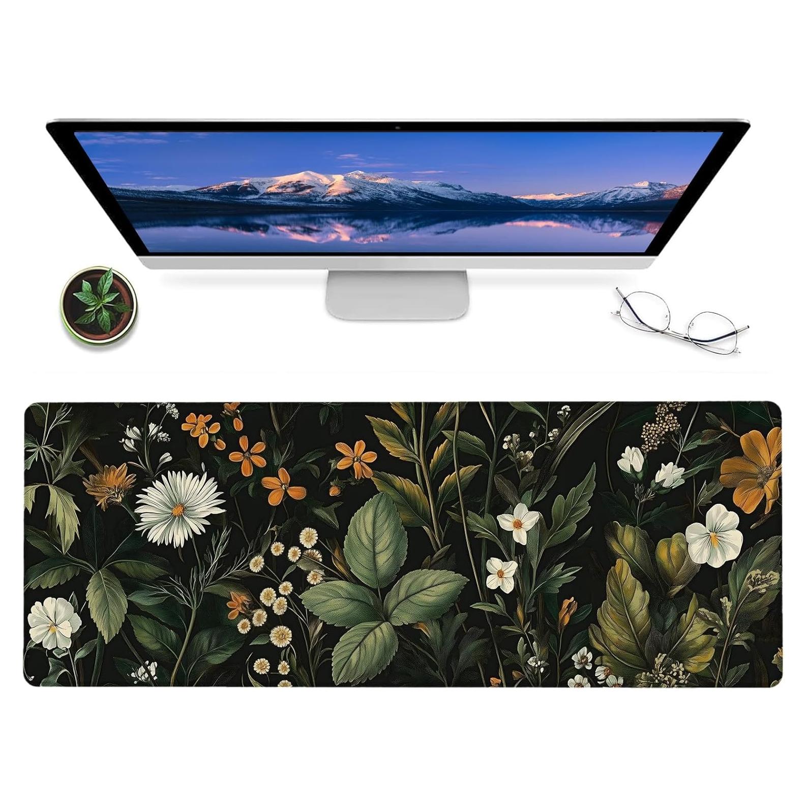 Alfombrilla de Ratón AINORI Botánico 30.48x80.01cm Antideslizante