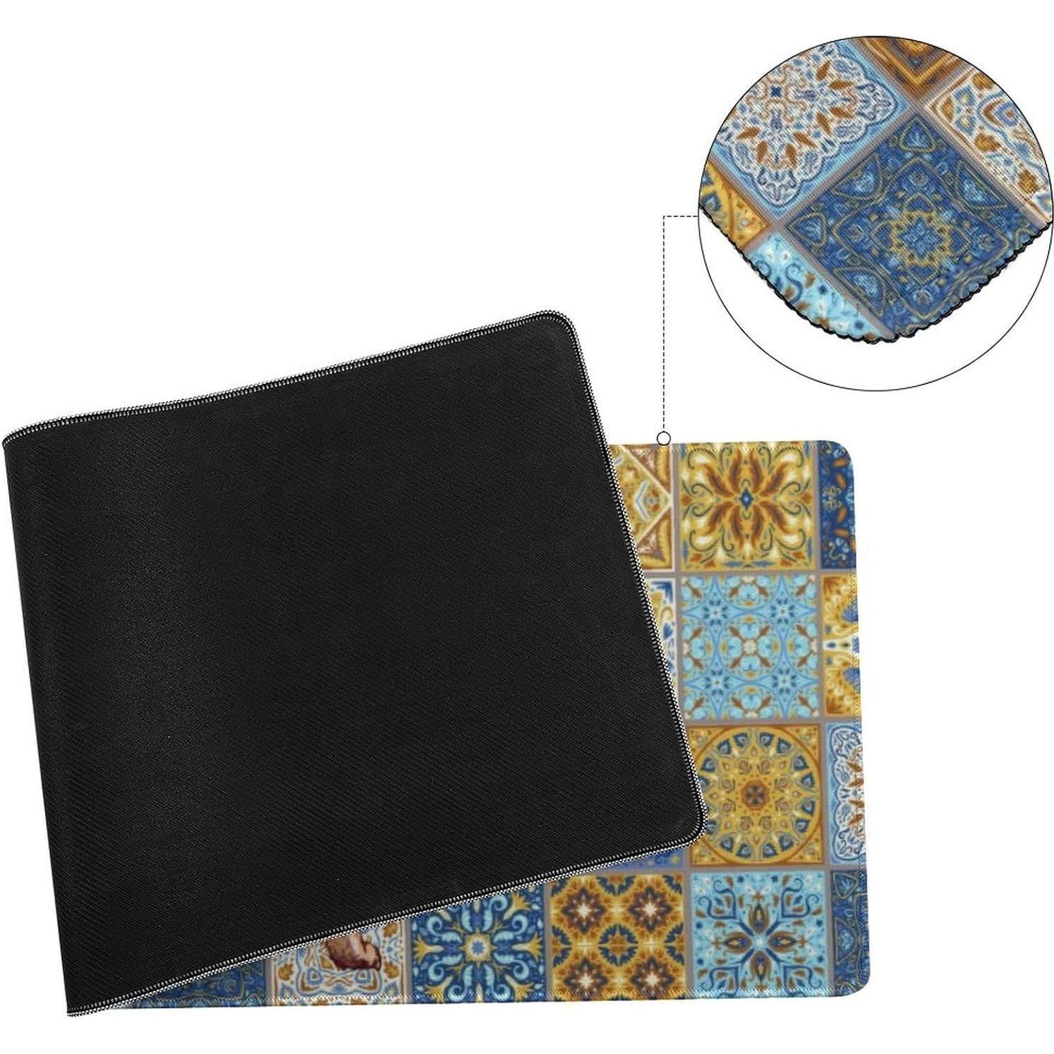 Alfombrilla de Ratón Grande ZPPTZNDTT Tigre Azulejos 80x30cm