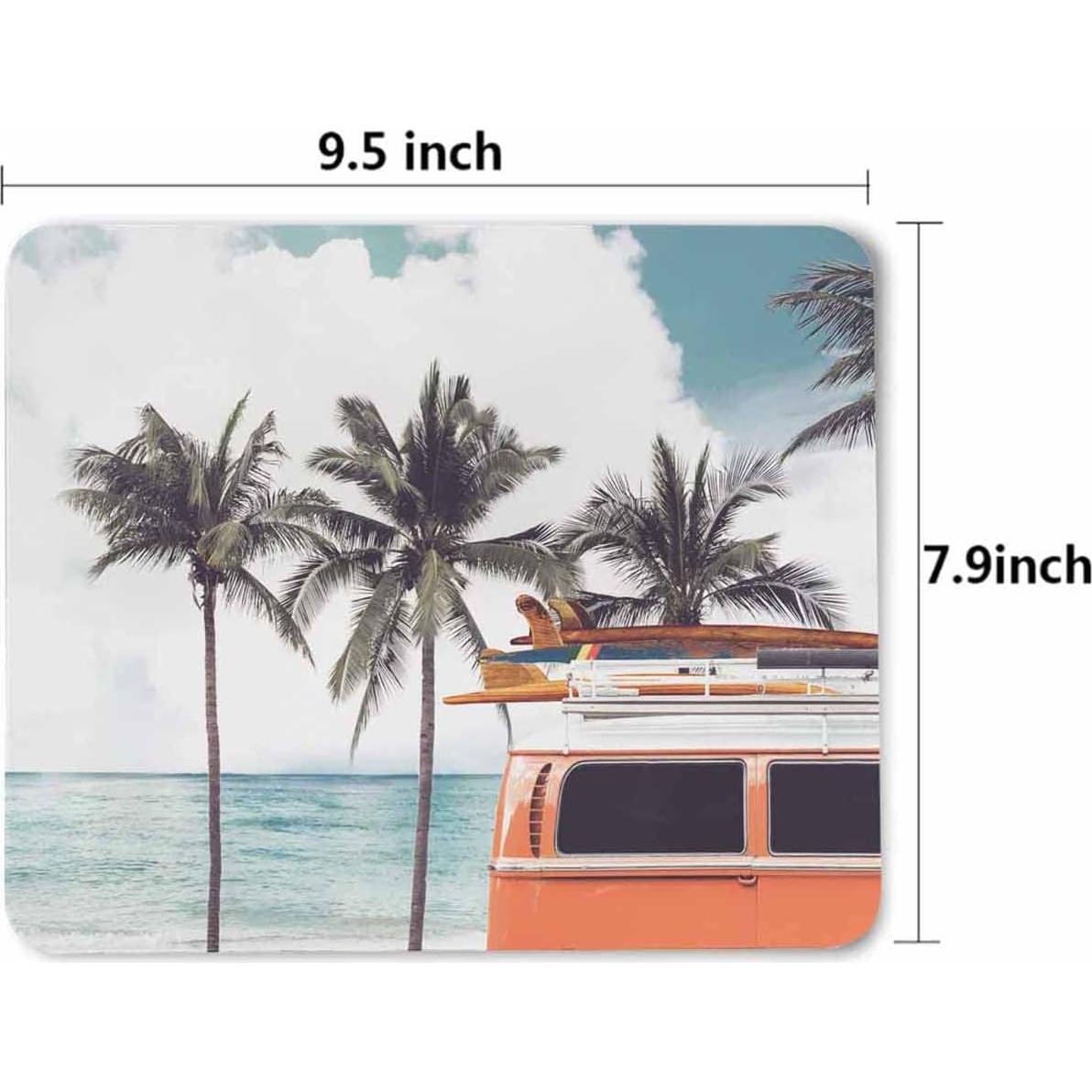 Mouse Pad Pehede Antideslizante 20.1x24.1 cm Coche Vintage