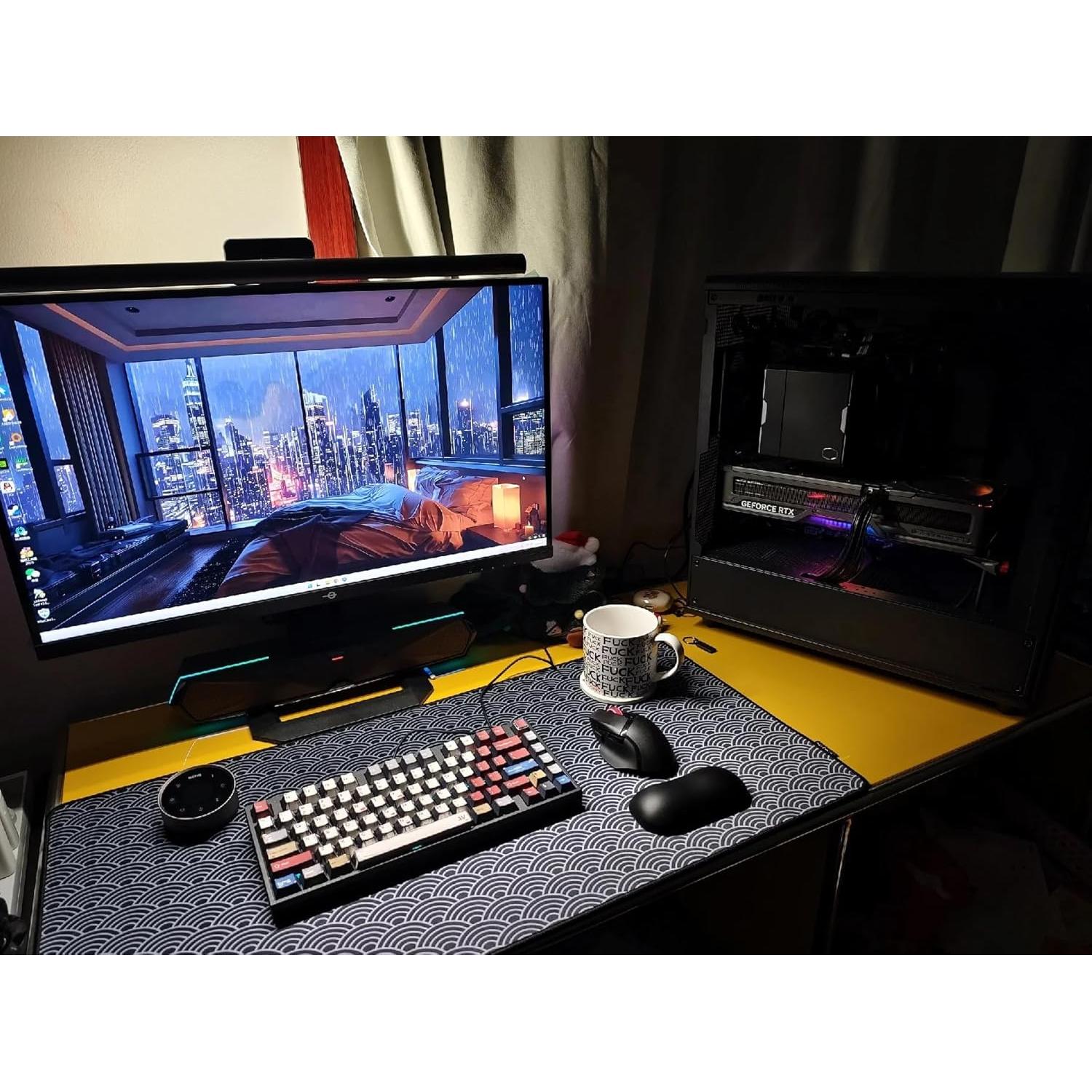 Teclado Mecánico Temático Graffiti Feaizyu RGB PBT 134 Teclas