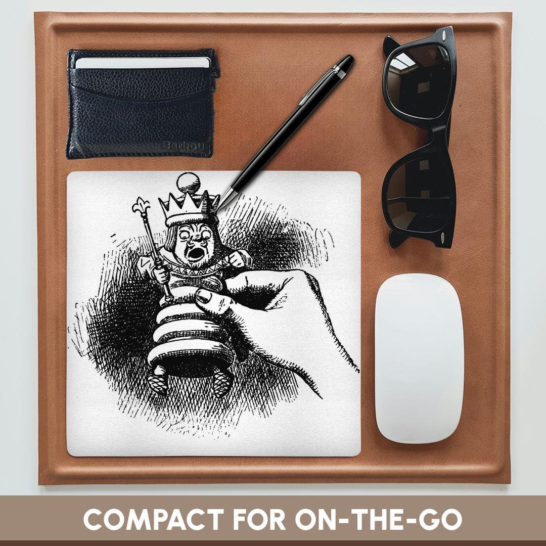 Alfombrilla de Ratón 3D Rose Pieza de Ajedrez Vintage 20x20cm