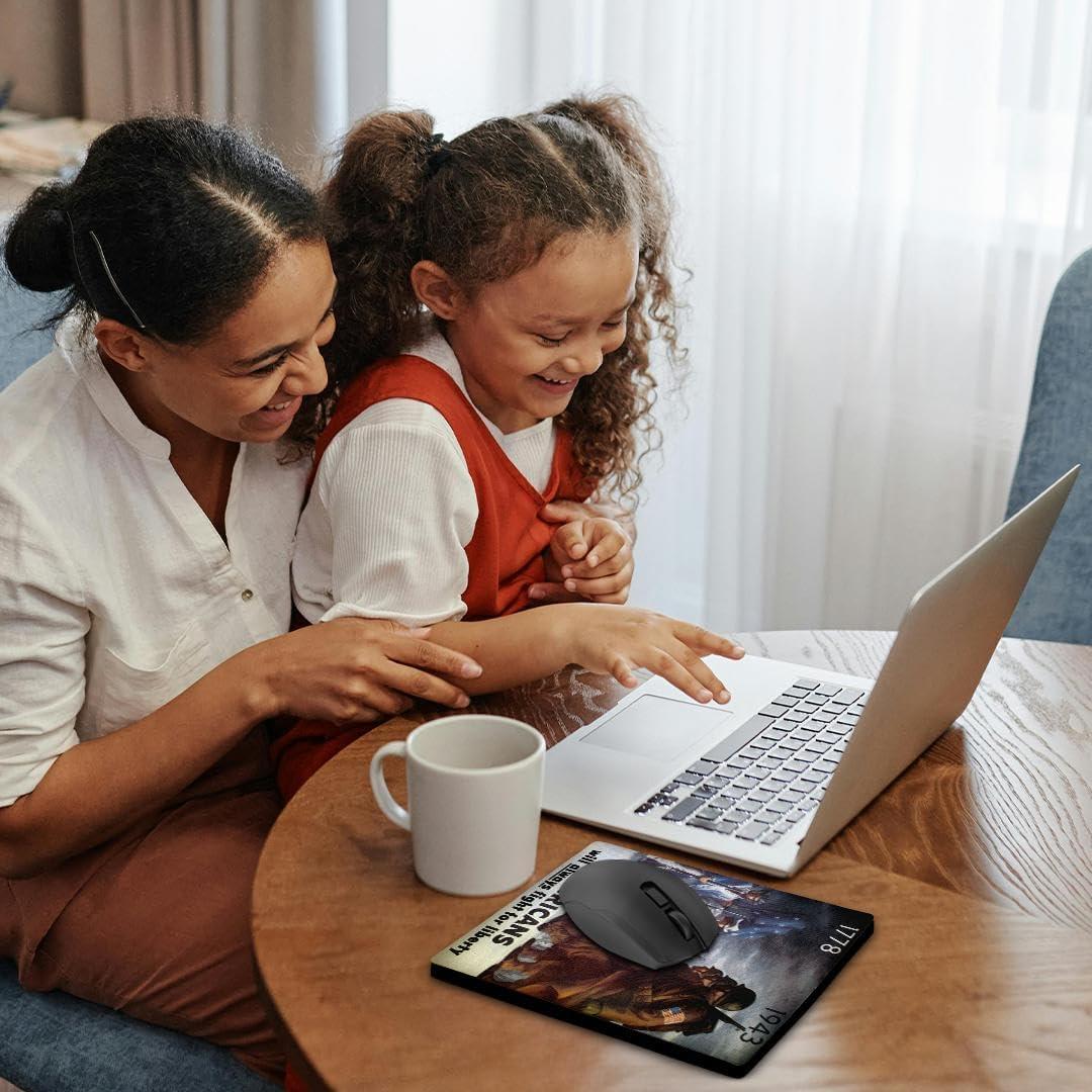 Alfombrilla de Ratón 3dRose Vintage Libertad 1778 20.32cm