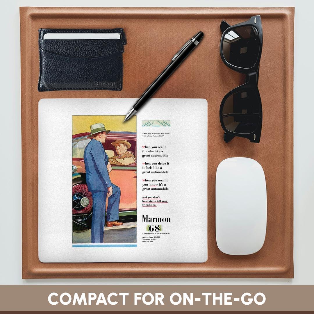 Alfombrilla para Ratón 3dRose Vintage Marmon 68 20.32cm