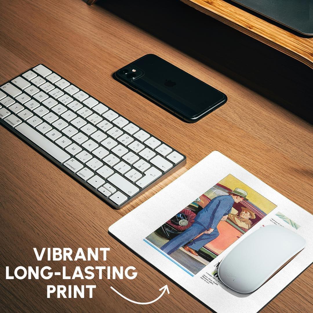 Alfombrilla para Ratón 3dRose Vintage Marmon 68 20.32cm