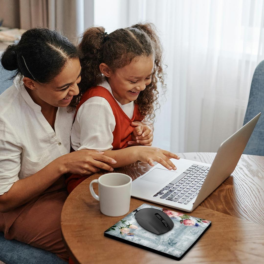 Alfombrilla de Ratón 3dRose Floral Vintage 20.32x20.32cm