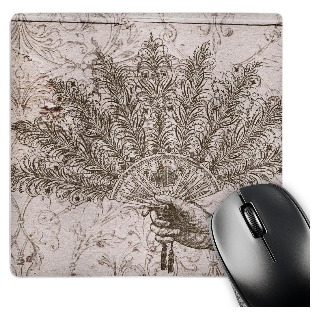 Alfombrilla de Ratón 3dRose Vintage Steampunk 20.32 cm
