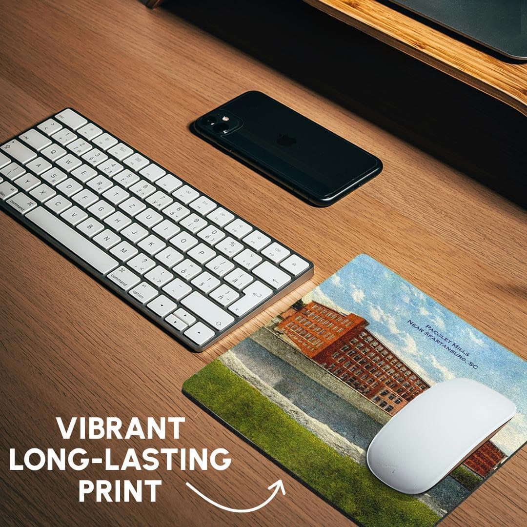 Alfombrilla de Ratón 3D Rose Pacolet Mills Vintage 20x20cm