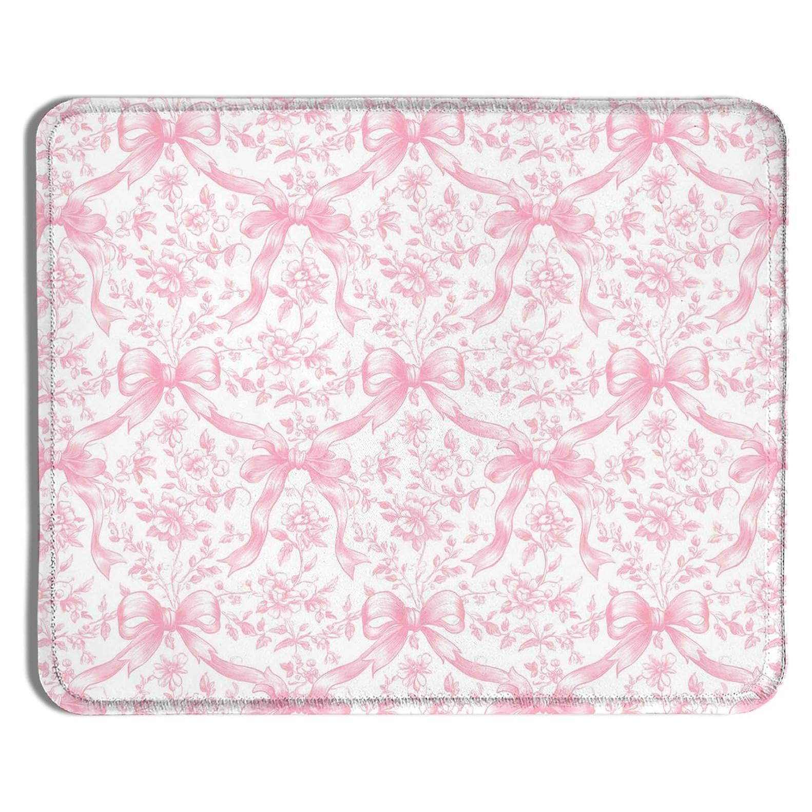 Alfombrilla de Ratón Qykwz Rosa Floral 24.1x20.1 cm