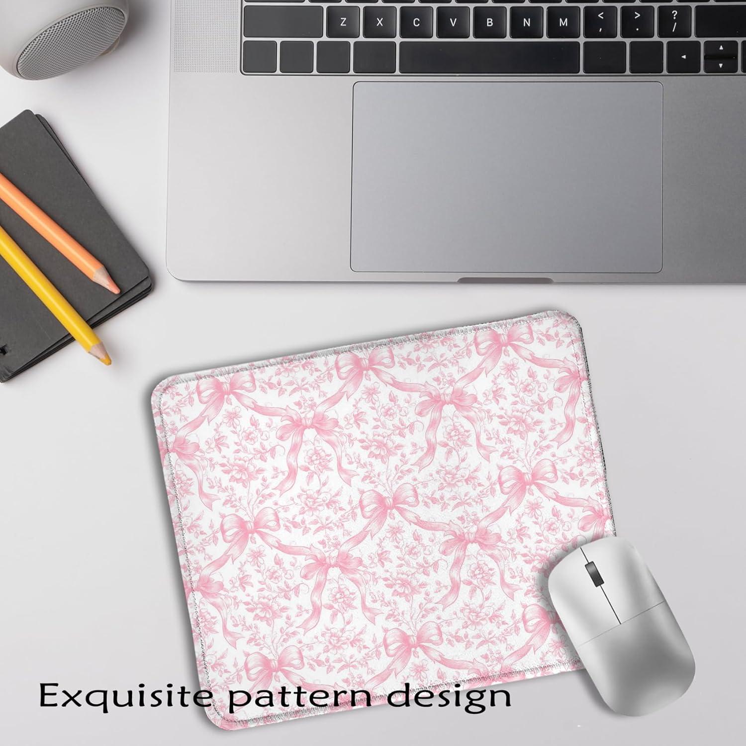 Alfombrilla de Ratón Qykwz Rosa Floral 24.1x20.1 cm