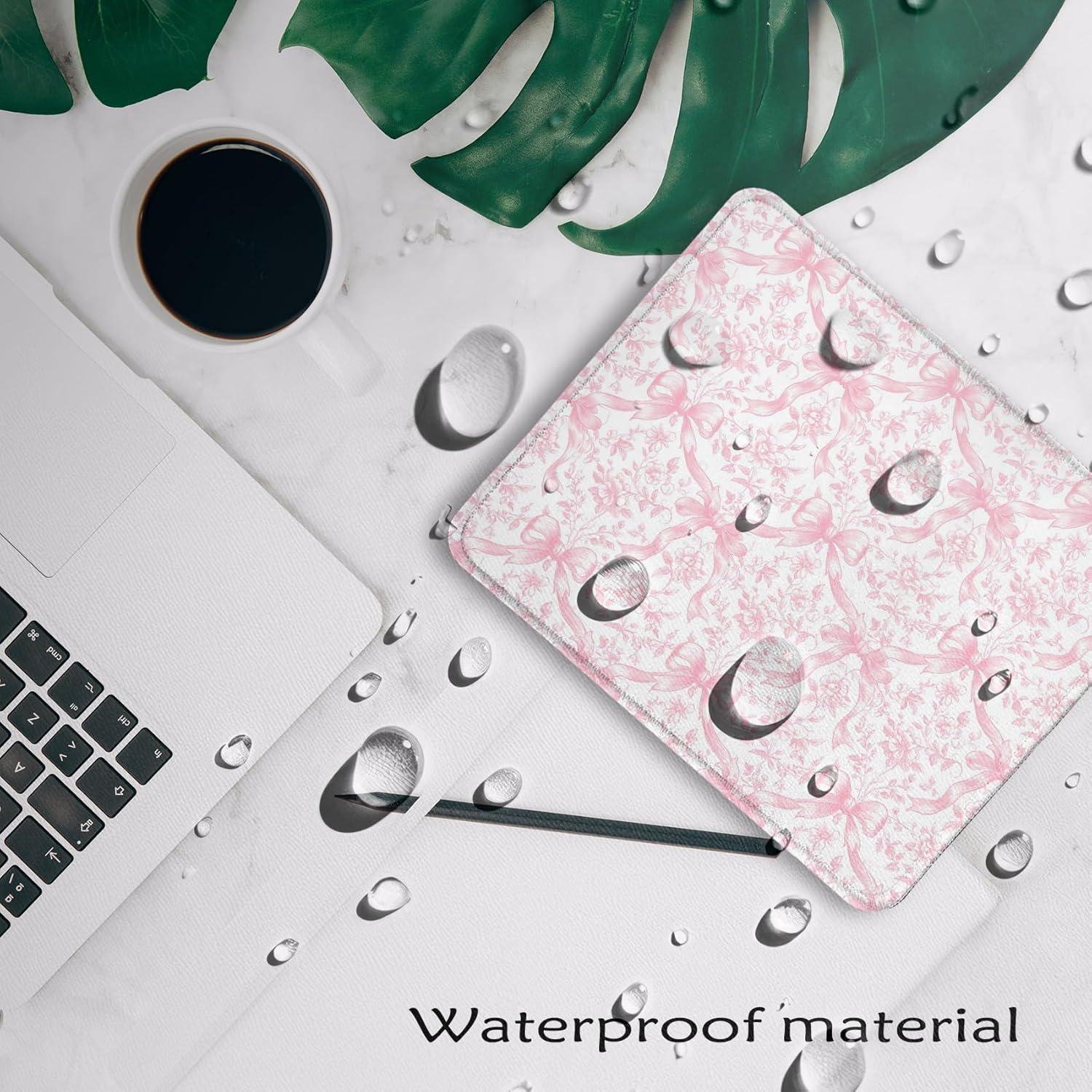 Alfombrilla de Ratón Qykwz Rosa Floral 24.1x20.1 cm